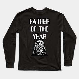 FATHER OF THE YEAR - TSHIRT DESIGN - MINIMALIST Long Sleeve T-Shirt